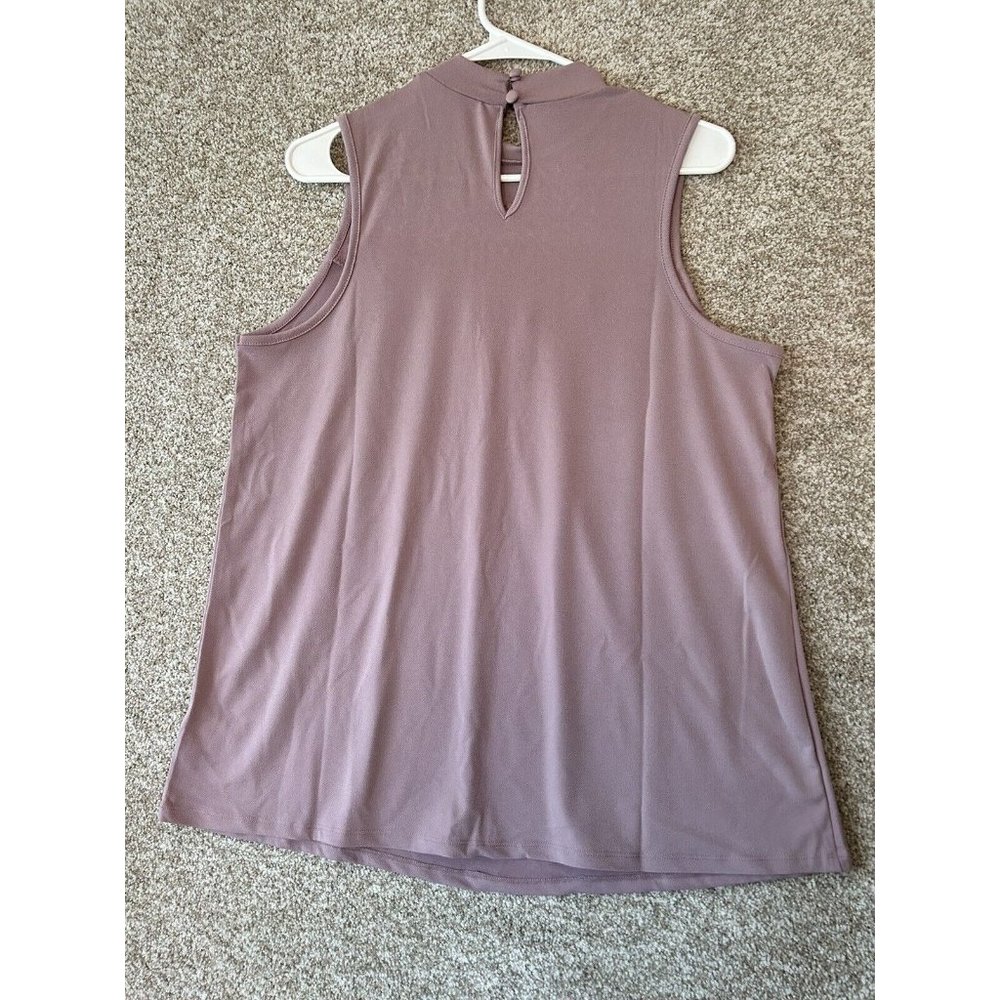 Torrid Studio Crepe Elberberry Tank Top Shirt Size Large (0) - Picture 4 of 6